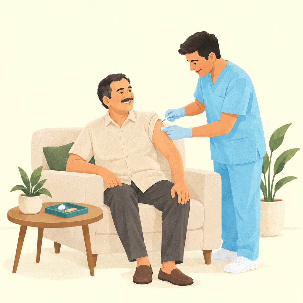 Injection at home