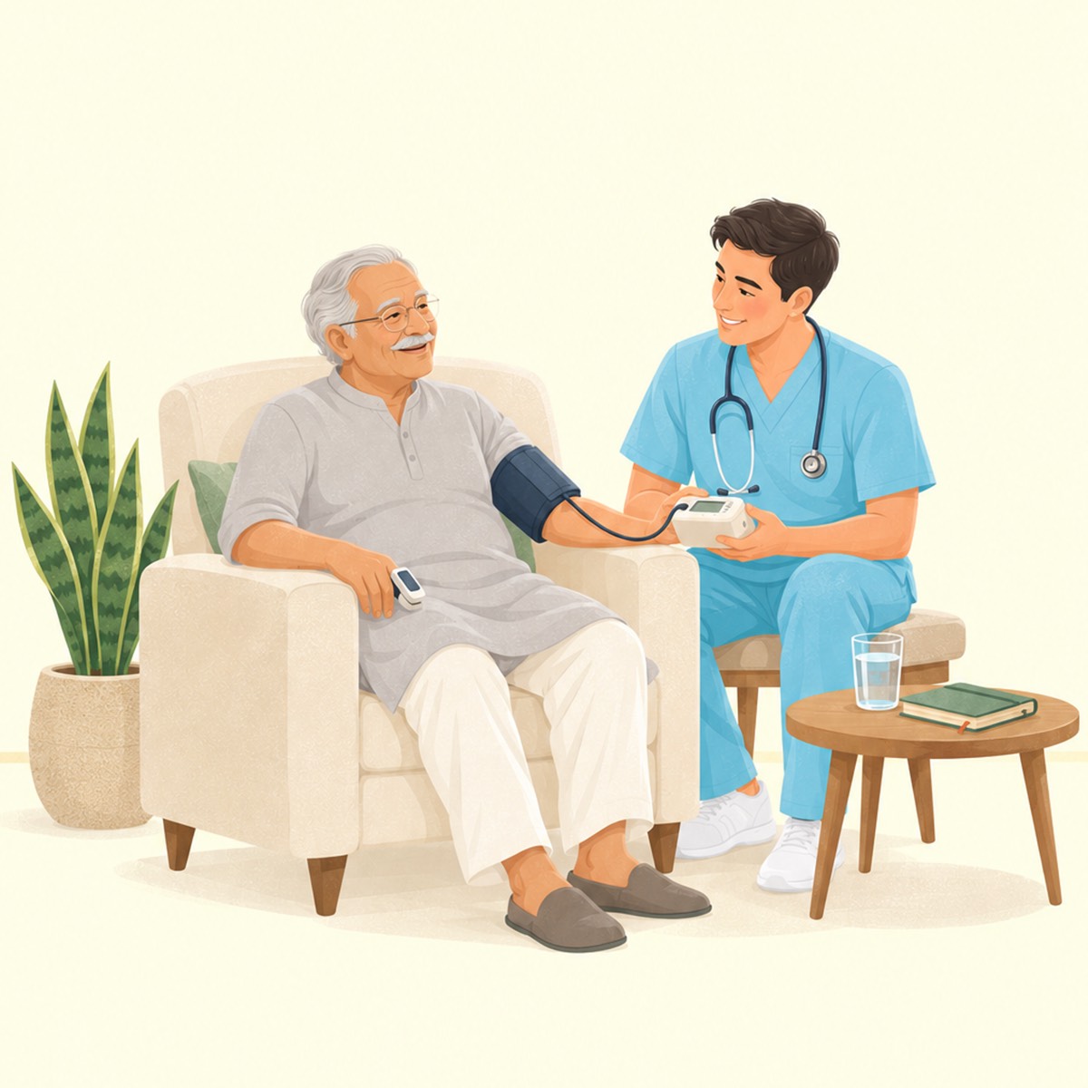 Cardio-Pulmonary Physiotherapy at home